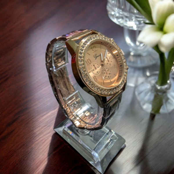 Reloj con Joyería de Lujo Splendor Rubí