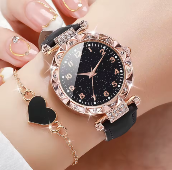 Reloj y Pulsera brillo Estelar